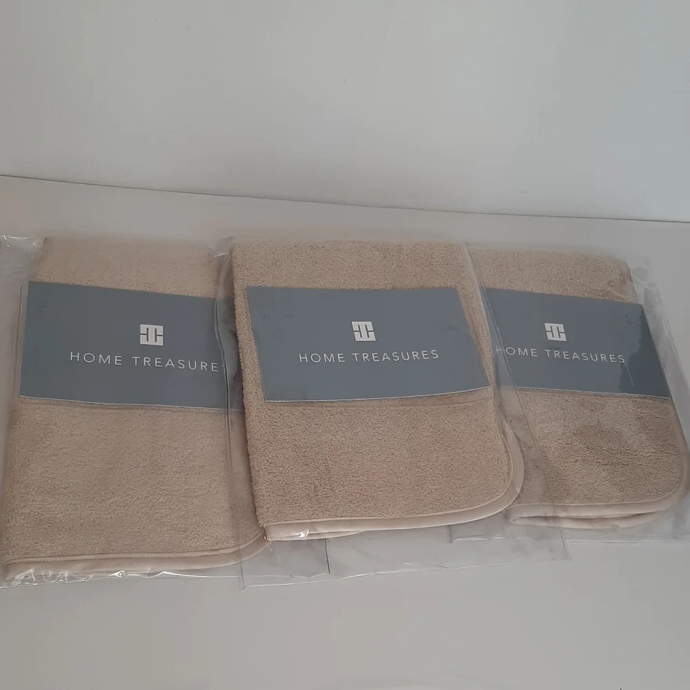 Home Treasures Izmar Face Towels Candlelight (set of 3)